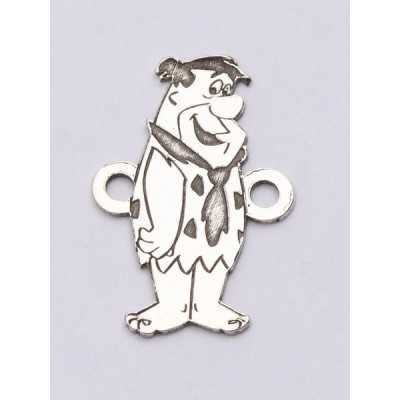 Charm Fred Flintstone din argint 925 pentru brățară 15.5x10.5mm E0639-G