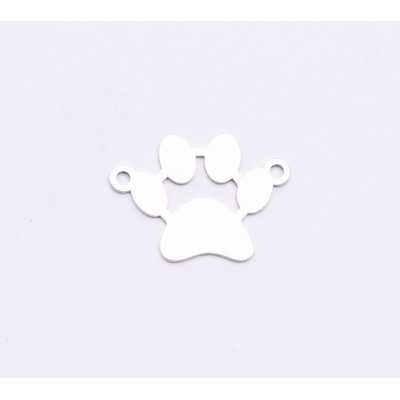 E0887-N-Link din argint 925 cu labuta 22x16mm, 0.60mm 1 buc
