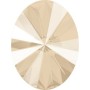 P2709-Swarovski Elements 4122 Ivory Cream Unfoiled 14x10,5mm