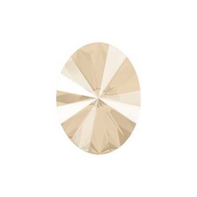 P2709-Swarovski Elements 4122 Ivory Cream Unfoiled 14x10,5mm