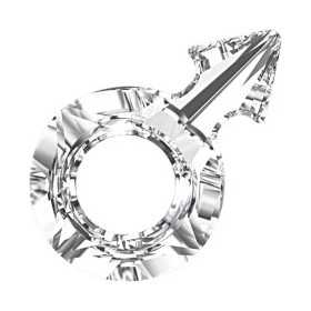 P2810-Swarovski Elements 4878 Crystal Foiled 18x11.5mm-1 buc