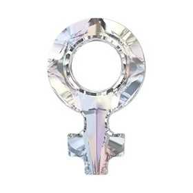 P2821-Swarovski Elements 4876 Aurore Boreale Foiled 30x19mm-1 buc