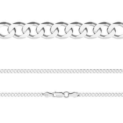 G1555-Lant argint 925 7.40mm grosime, 45cm lungime-1buc