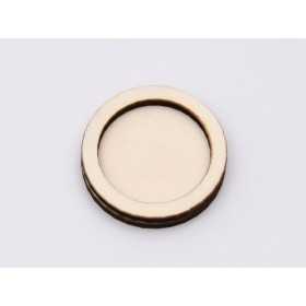L021-Blank cercuri lemn 4cm- set 2 buc