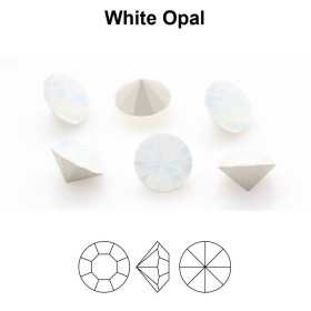 P4051-Cristal Preciosa, MC Chaton Maxima White Opal SS 29 6mm - 1 buc