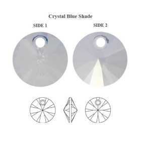 0760-SWAROVSKI ELEMENTS 6428 Crystal Blue Shade 6mm-1 buc