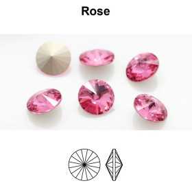 P4190-Cristal Preciosa, MC Rivoli Maxima Rose SS39 8mm - 1 buc