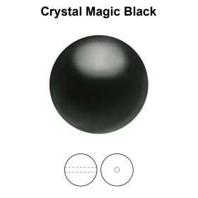 0285-Preciosa Round Pearl Maxima 1H Round Magic Black 12mm