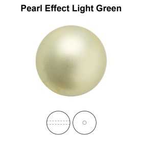0423-Preciosa Nacre Pearl Round Maxima Light Green Pearl Effect 10mm