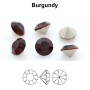 0533-Cristal Preciosa, MC Chaton Maxima Burgundy PP9 1.5mm - 50 buc