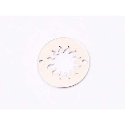 E1338-N-Link banut din argint Soare, 12mm 0.33mm - 1 buc