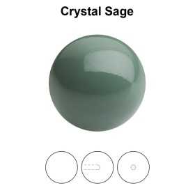 0118-Preciosa Round Pearl Maxima 1H Sage 10mm - 1 buc