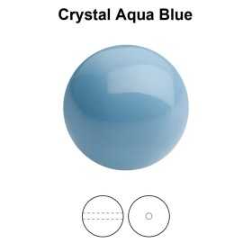 0323-Preciosa Round Pearl Maxima 1H Aqua Blue 8mm - 1 buc