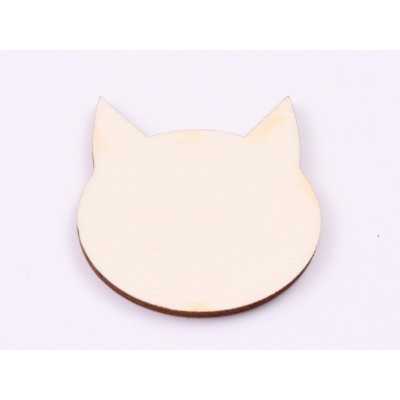 L567-Blank pisicuta fara gaura 3.8x4cm