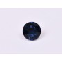 0399-Austria Chaton Round Stone, 6mm,Montana Silver Foiled - 1 buc