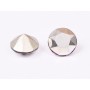 0547-Austria Chaton Round Stone, 6mm, Crystal Comet Argent Light Silver Foiled- 1 buc