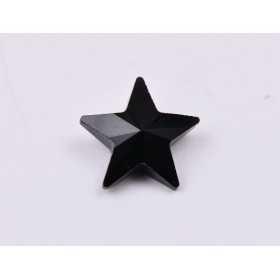 P4556-Cristal Star Fancy Stone, 10mm, Jet - 1 buc