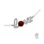 G0274-Link LOVE cu loc pentru perla 5817 de 8mm 1 buc