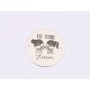 Bănuț de argint 925 Best Friends Forever E1631