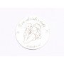 E1698 GS Pandant Ag 925"Noi definim infinitul"16.5mm, 0.3mm 1 buc