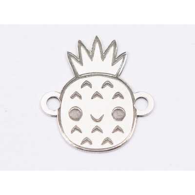 E1740 G Link Ag 925 Ananas 11x10x0.3mm 1 buc