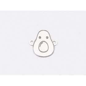 E1742 G Link Ag 925 Avocado 11x11x0.3mm 1 buc