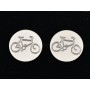 E1796 N Link Ag 925 Pisica stilizata , 13mm, 0.5mm 1 buc