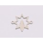 E1907 N Link Ag 925 Bradut, 14.5x17mm, 0.5mm - 1 buc