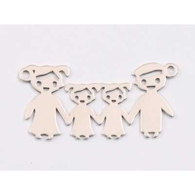 E1921 N Link Ag 925 Familie BTF 19.5x13mm, 0.6mm - 1 buc