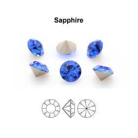 0489-Preciosa Chaton Maxima Sapphire PP7 1.4mm - 50 buc