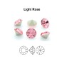 0392-Cristal Preciosa, MC Chaton Maxima Light Rose PP9 1.5mm - 50 buc