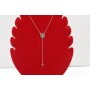 Iconiță Maica Domnului cu Pruncul din argint 925, 3 anouri 17.5x13.5mm E1986-G