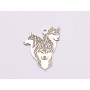 Pandantiv Husky Argint 925 14x18mm E2014