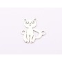 Charm Pisică Argint 925 14x18mm E2023