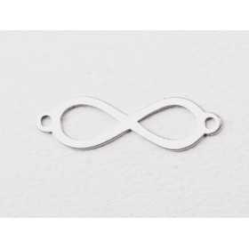 Pandantiv infinit din argint 925, decupaj laser 20x5.8mm E2046