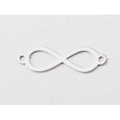Pandantiv infinit din argint 925, decupaj laser 20x5.8mm E2046