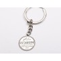 Medalion auto personalizat Ai grijă cum conduci din argint 925, cadou șofer, 22x25 mm E2057 G