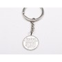 Medalion auto înger păzitor personalizat din argint 925, cadou șofer, 22x25 mm E2058 G