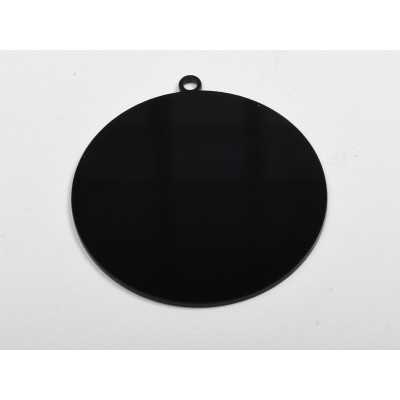 L1274 Glob de craciun din plexic negru blank