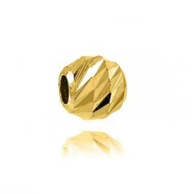 AU005-Biluta aur 14K slash 2mm, gaura de 0.9 mm - 1 buc