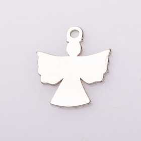 Charm îngeraș din argint 925, decupaj laser 10x8,5 mm E2116 N