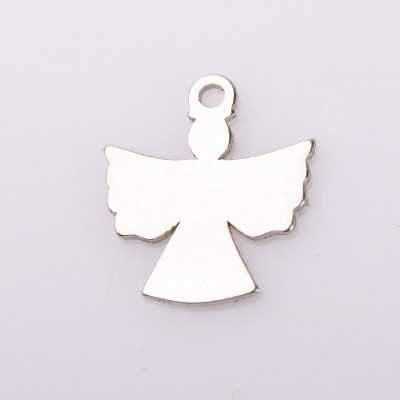 Charm îngeraș din argint 925, decupaj laser 10x8,5 mm E2116 N