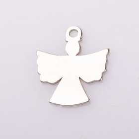 Charm îngeraș din argint 925, decupaj laser 11x9,5 mm E2117 N