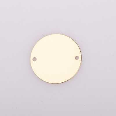AU0018-Banut din aur 585 (14k) pentru bratara 12mm 0.3mm