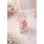 S166 - Marturii tip lumanare Bubble ursulet pentru fetite