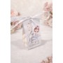 S169 - Marturii de botez tip lumanare Bubble balerina pentru fetite