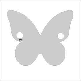 G0091 N - Link din argint 925 forma de fluture dimensiune 12x10mm 0.3mm