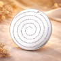 Pandant din argint de 30mm cu tatal nostru E2062