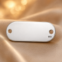 G2036-Link oval Argint 925 8x23MM, 0.50MM grosime