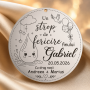 Banut de mot din argint 925 personalizat Un strop de fericire 22mm S0229